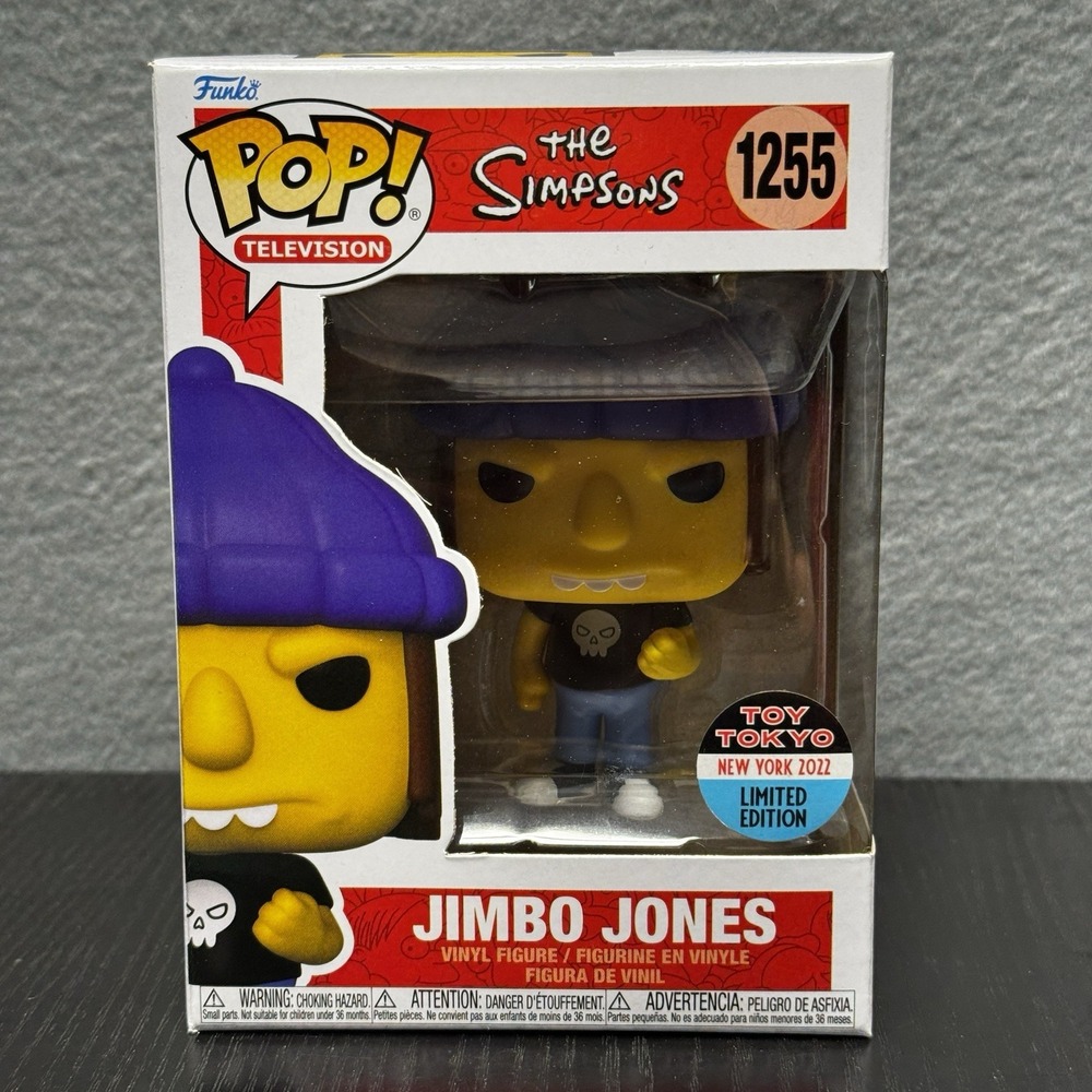 Funko Pop! The Simpsons 1255 Jimbo Jones Toy Tokyo 2022 LE